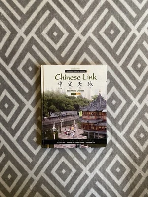 Chinese Link Beginning Chinese Level 1 Part 2 Hard Cover Book 2nd Edition - Image 1 of 4