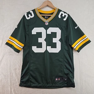 Nike NFL On Field Green Bay Packers Aaron Jones Green Jersey Medium #33 Sports - Picture 1 of 11