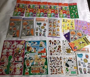 Peanuts Snoopy Sticker Lot /653 - Picture 1 of 13