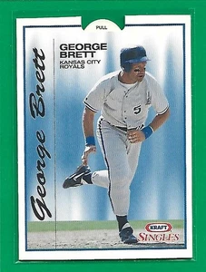 1993 Kraft Singles Superstars George Brett #4 von 30 Kansas City Royals - Bild 1 von 2