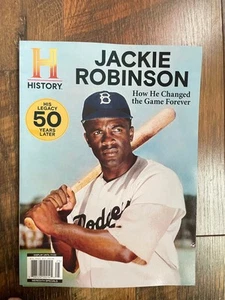 NEW HISTORY Magazine JACKIE ROBINSON His Legacy 50 Years Later MLB Baseball Jun - Picture 1 of 2