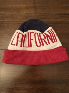 Gorro Hollister CALIFORNIA Talla Única Rojo Blanco Azul - Puños - Imagen 1 de 3