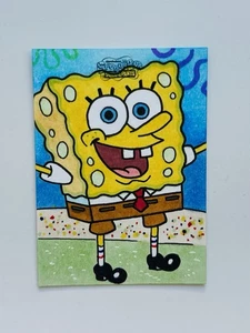2025 Topps Chrome SpongeBob 1/1 Sketch Card - Nick Gribbon Autograph - Picture 1 of 2