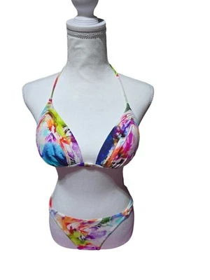 Bikini Maryan Mehlhorn diseño acuarela 2 piezas traje de baño Foto 1 de 4