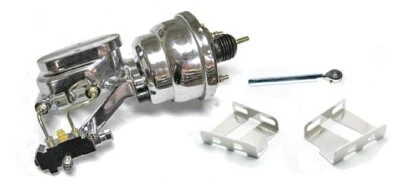 Chevy Pickup C10 C20 1960 8" doble cromo refuerzo de freno kit de conversión disco Foto 1 de 2