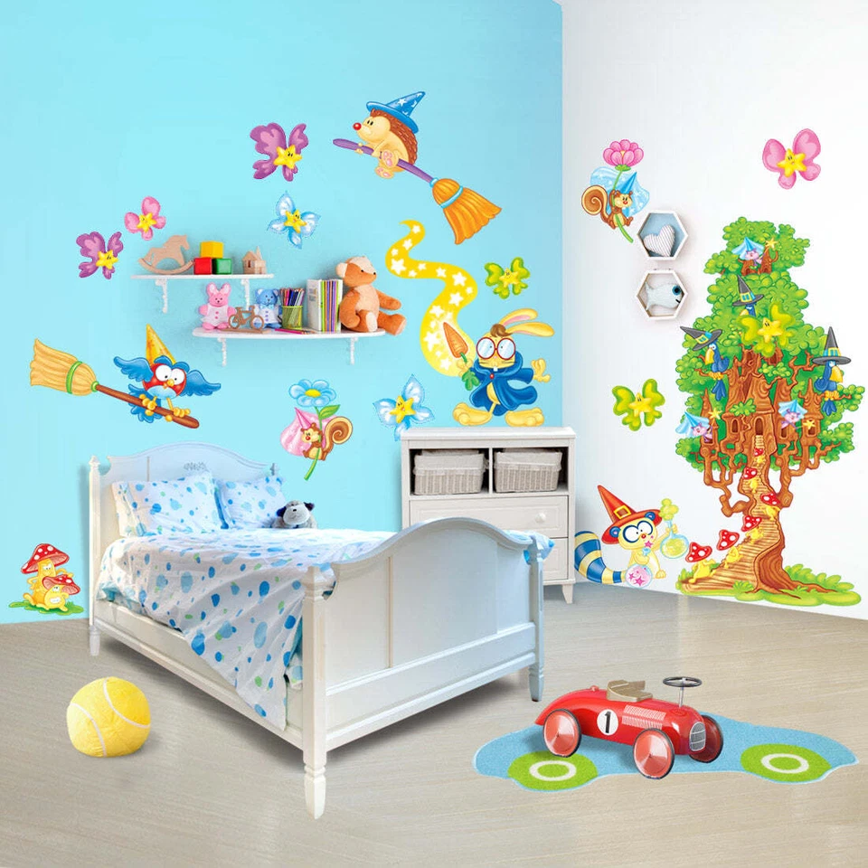 Wall Stickers Bedrooms Children Cloth Repositionable Harry Leprotter - Image 1 of 1
