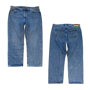 Jeans LEVI'S Big E 501 Pride Collection Arco Iris Pierna Recta RARO Para Hombres 42x30 - Imagen 1 de 10