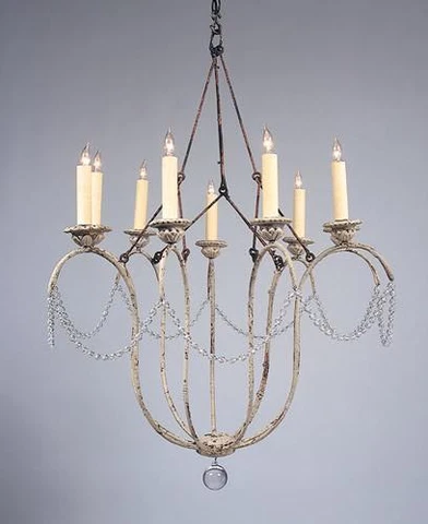 Niermann Weeks Nine Arm Italian Chandelier Cover