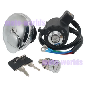 Ignition Switch Fuel Gas Cap Keys for Harley-Davidson XL883 SPORTSTER 883 99-05 - Picture 1 of 9