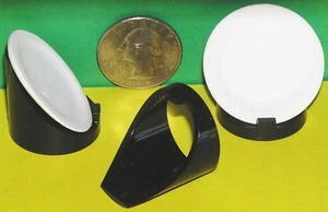 Cavalletti da esposizione in miniatura: 3 dimensioni "DE40" nero - Foto 1 di 1