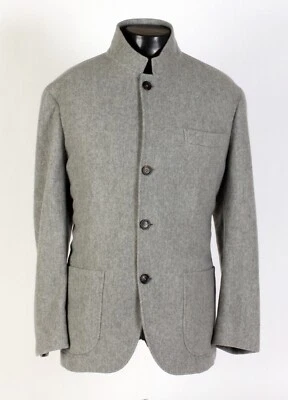 Brunello Cucinelli 100% Cashmere Casual Jacket - Gray - 2XL - $5295 Retail - Image 1 of 4