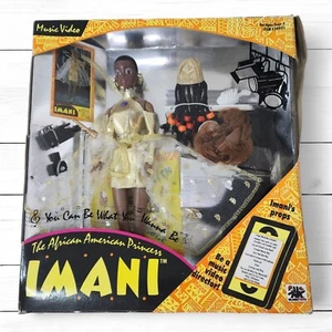Muñeca princesa afroamericana IMANI 1994 olmeca coleccionable vintage - Imagen 1 de 11