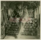 WWII GERMAN PHOTO LUFTWAFFE CREW PILOTS INSIDE AIRPLANE 3