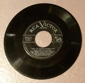Bunny Berigan I Can't Get Started/The Prisoner's Song RCA Schallplatten 45rpm 7" Vinyl - Bild 1 von 2