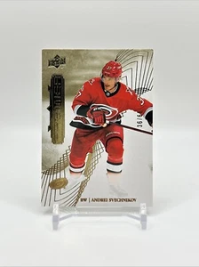 2022-23 Upper Deck Premier Andrei Svechnikov Gold /65 #63 Hurricanes - Picture 1 of 2
