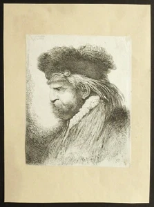 Eau-forte de Benedetto CASTIGLIONE - Picture 1 of 2