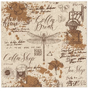 Servilletas de café I 20 servilletas de papel de almuerzo para decoupage I servilletas de papel vintage - Imagen 1 de 1