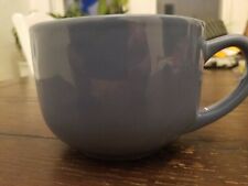18 oz  blue coffee mug