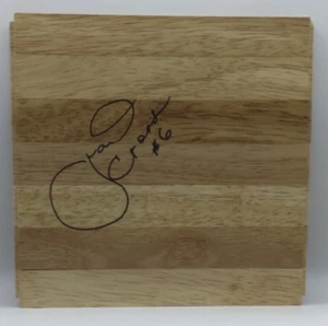 Jae Kingi-Cross autograph signed 6 by 6 inch parquet floorboard SHOCK - Picture 1 of 1