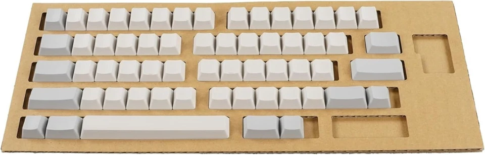 PFU HHKB Professional Series Key Top Set White Non-Engraved 60 Keys PD-KB400KTWN - Image 1 of 1