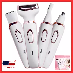 Electric Razor for Women, Bikini, Hair Trimmer, Body Shaver, Facial Hair Remover - Picture 1 of 10