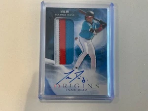 2020 Panini Origins Baseball Isan Diaz 3 Color RPA 15/25 SP Marlins/Giants - Picture 1 of 2