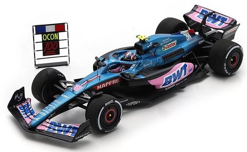Alpine A522 BWT GP Austria 2022 Esteban Ocon 1:43 SPARK S8543 - Immagine 1 di 1