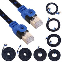 Cable de red RXLIS de fibra de red Cable doble RJ45 CAT7 Ethernet LAN 10Gbps