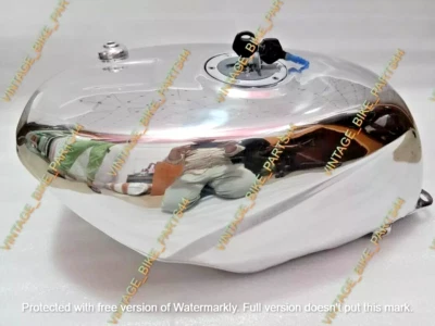 Suzuki RGV250 VJ21 1988-1989 aleación de aluminio tanque de gasolina pulido con tapa Foto 1 de 4