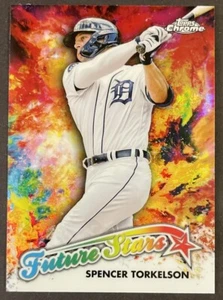 2023 Topps Chrome Future Stars Spencer Torkelson #FS-6 - Picture 1 of 2