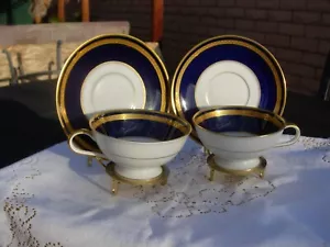 HUTSCHENREUTHER MONARCH CUP & SAUCER SET OF 2 - 1814 – GERMANY - Picture 1 of 9