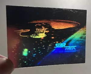 Star Trek: Die nächste Generation (1991) Hologrammfolie Sammelkarte - Bild 1 von 2