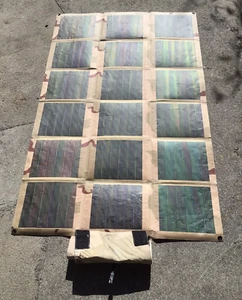 Cerdec Military SP4Soldier Portable Photovaltic Power Pack Deployed Solar Module - Picture 1 of 11