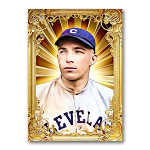 Tarjeta de icono dorado Billy Southworth 02/20 impresión artística firmada por Starpop - Imagen 1 de 2