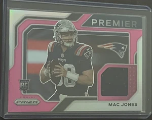 2021 Prizm Mac Jones Premier Jerseys RC Pink Rookie #PJ-6 Patriots - Picture 1 of 2