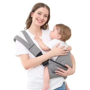 Portabebés Ergonómico Portátil Eslinga Acolchada Ajustable Porta Bebé Carrie... - Imagen 1 de 6