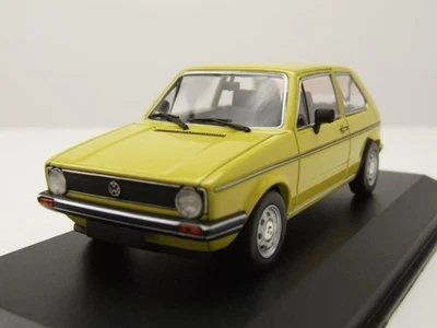 VOLKSWAGEN Golf Mk1 yellow 1:43 1980 1/43 MINICHAMPS 940055160 - Image 1 of 4