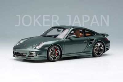 Trucco EIDOLON 1/43 Porsche 911 (997.2) Turbo 2010 Verde EM619E JDM - Immagine 1 di 4