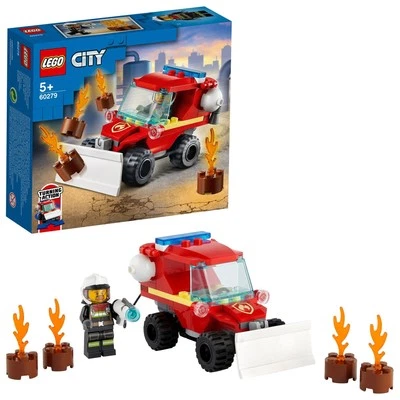 LEGO City Fire Camion dei Pompieri Giocattolo con Autopompa Antincendio e Mi - Immagine 1 di 4