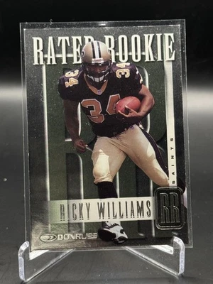 1999 Donruss Ricky Williams Rated Rookies #RR3 /5000 - Image 1 of 2