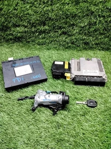 KIT CHIAVI CENTRALINA MOTORE PER SEAT Altea XL 03G906016DH Diesel 1.9 TDI (06>) - Foto 1 di 4