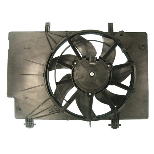 Conjunto de ventilador de refrigeración de doble radiador y condensador para Ford Fiesta 11-19 escotilla/sedán Foto 1 de 4