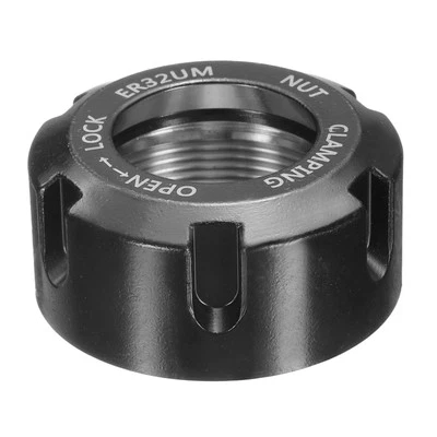 ER32-UM(M40) Type Collet Clamping Nut 40Cr for CNC Chuck Lathe Milling Holder Foto 1 de 4