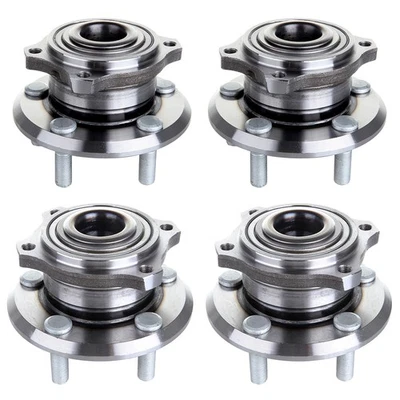 4Pcs F+R Wheel Hub Bearings AWD For Chrysler 300 Dodge Charger Magnum 2005-2008 - Image 1 of 4