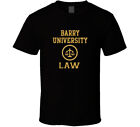 T-shirt diplômé de la faculté de droit de l'Université Barry