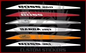 PAIR of BA BF Bonnet Stripes kit BOSS 260 290 Select your colour & design KCS - Picture 1 of 43