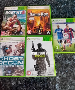 Xbox 360 Spielepaket - Call of Duty MW3, Far Cry 3, Saints Row, FIFA 15, Ghost R - Bild 1 von 4