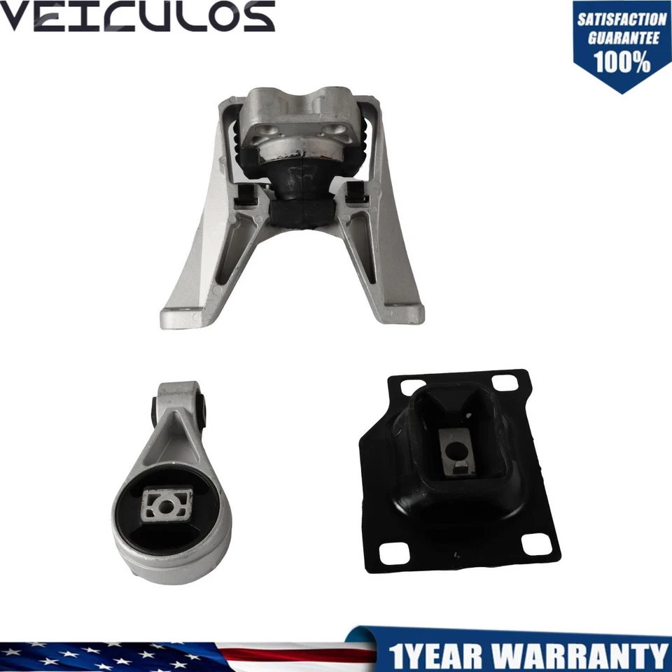 Montaje de motor y transmisión 3 piezas para Ford Focus 2005 2006 2007 2,0 L automático Foto 1 de 4
