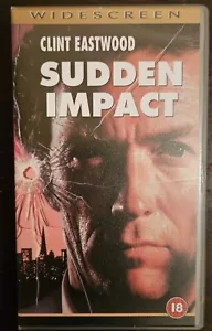 Sudden Impact UK PAL - Clint Eastwood -  Sandra Locke - Picture 1 of 6