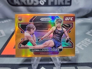 2022 UFC Prizm ORANGE #16 Loma Lookboonmee RC /99 - Picture 1 of 2